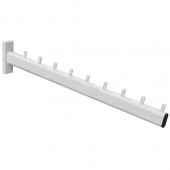 MW-F940 Кронштейн в профиль. Наклонный, 9 штырьков. Цвет: Белый матовый